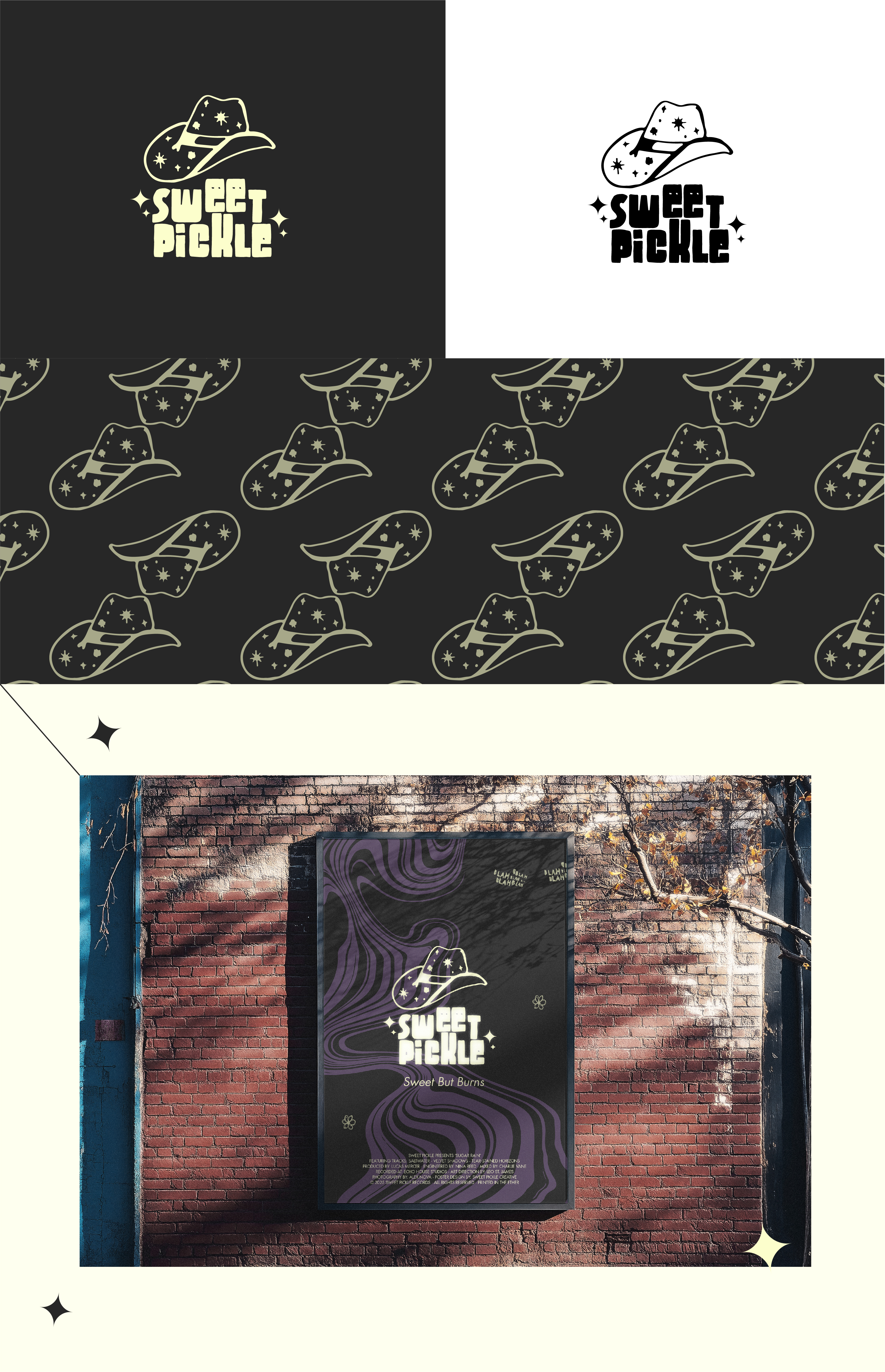 Sweet Pickle “Sugar Rain” Album Branding